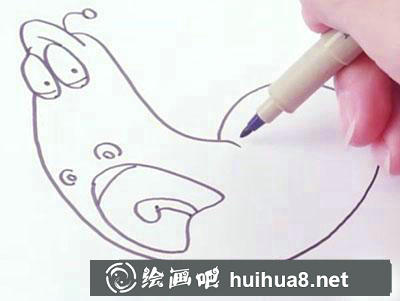 簡(jiǎn)筆畫(huà)教程怎么畫(huà)歡樂(lè)小蟲(chóng)