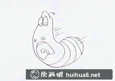 簡(jiǎn)筆畫(huà)教程怎么畫(huà)歡樂(lè)小蟲(chóng)