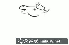 白龍馬簡筆畫教學