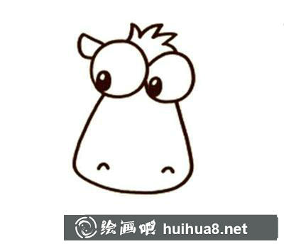 簡筆畫教程怎么畫馬