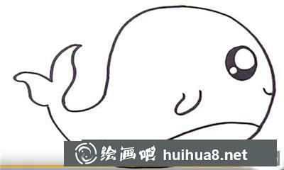 簡筆畫教程怎么畫鯨魚