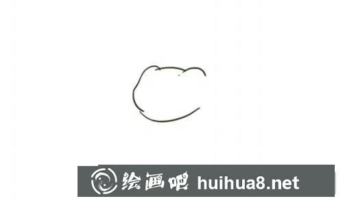 旅行青蛙簡(jiǎn)筆畫(huà)過(guò)程