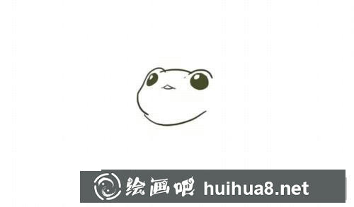 旅行青蛙簡(jiǎn)筆畫(huà)過(guò)程