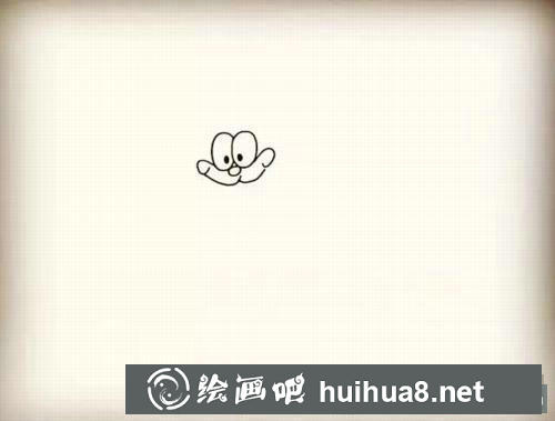 加菲貓簡筆畫過程