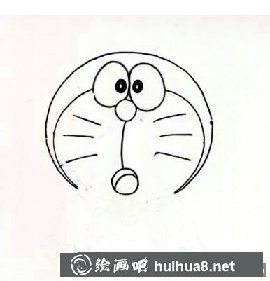 哆啦A夢(mèng)簡筆畫教程