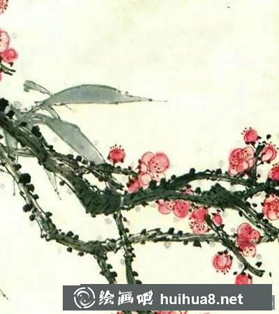 國(guó)畫(huà)教程：梅花的幾種不同畫(huà)法