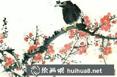 國(guó)畫(huà)教程：梅花的幾種不同畫(huà)法