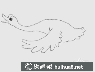 大雁的畫法