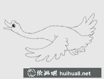 大雁的畫法