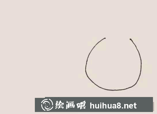 蘋果簡筆畫過程