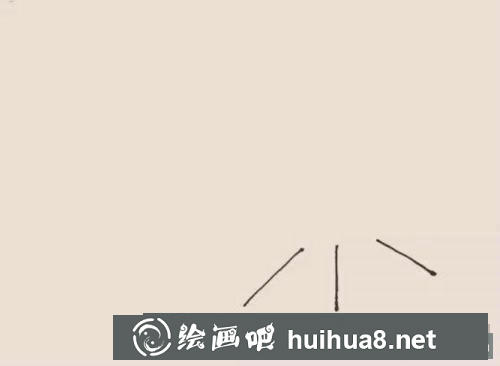 火堆簡(jiǎn)筆畫過(guò)程