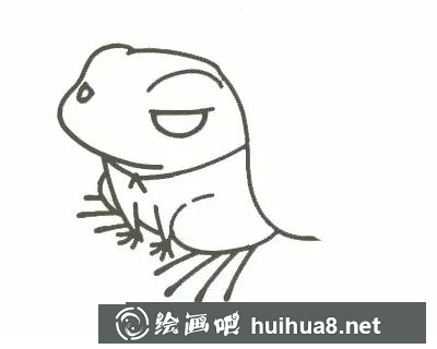 旅行青蛙的畫法