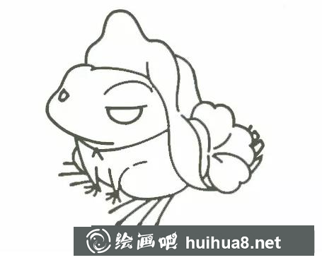 旅行青蛙的畫法