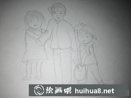 家庭畫教程