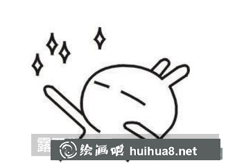 兔斯基簡筆畫