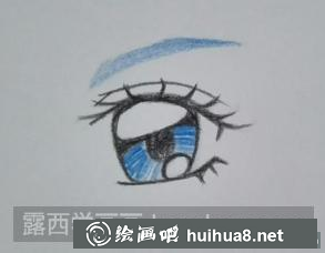 漫畫眼睛的畫法 漫畫眼睛的畫法