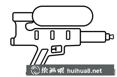 簡筆畫教程怎么畫玩具水槍