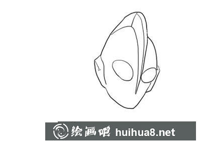簡筆畫教程奧特曼登場怎么畫