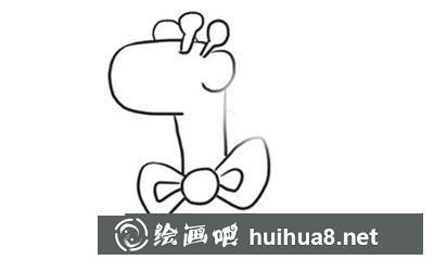 簡筆畫教程怎么畫長頸鹿
