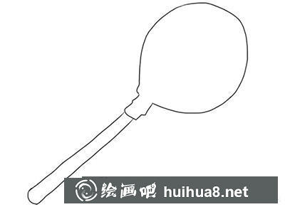 簡筆畫教程怎么畫草莓棒棒糖