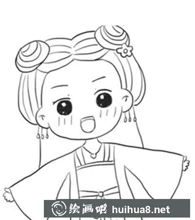 簡(jiǎn)筆畫(huà)教程怎么畫(huà)花千骨