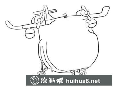 簡筆畫教程怎么畫超級飛俠多多