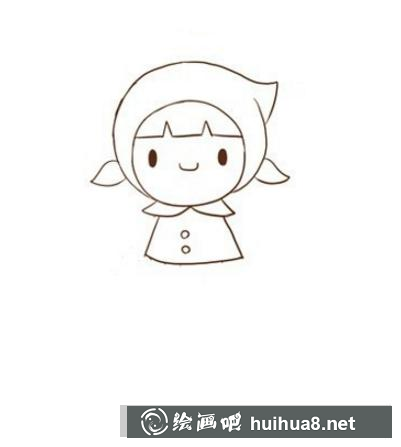 小紅帽的畫法