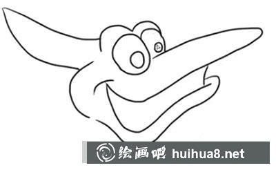 簡筆畫教程怎么畫翼龍 簡筆畫教程怎么畫翼龍
