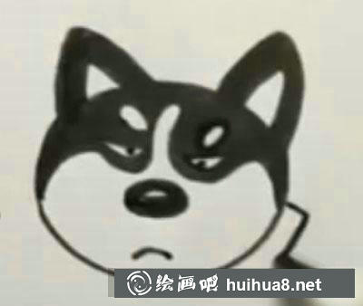 簡筆畫教程怎么畫哈士奇 簡筆畫教程怎么畫哈士奇