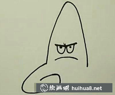 簡(jiǎn)筆畫教程怎么畫派大星