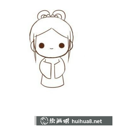 織女的畫法