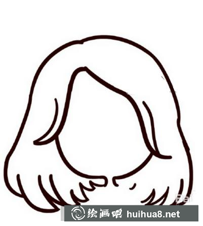小女孩的畫法