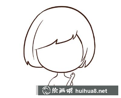 大魚海棠的畫法 - 椿的上半身