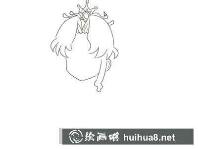 彩俐公主簡筆畫皇冠