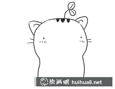 簡筆畫教程怎么畫吃西瓜的貓 簡筆畫教程怎么畫吃西瓜的貓