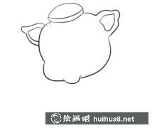 三只小豬簡筆畫教程