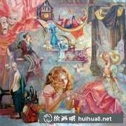 色彩魅力人物油畫鑒賞