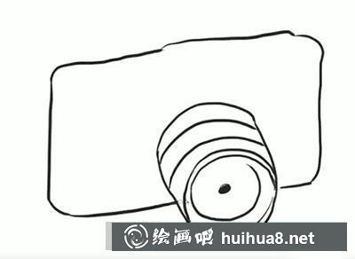 簡筆畫教程怎么畫照相機(jī)