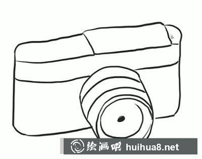 簡筆畫教程怎么畫照相機(jī)