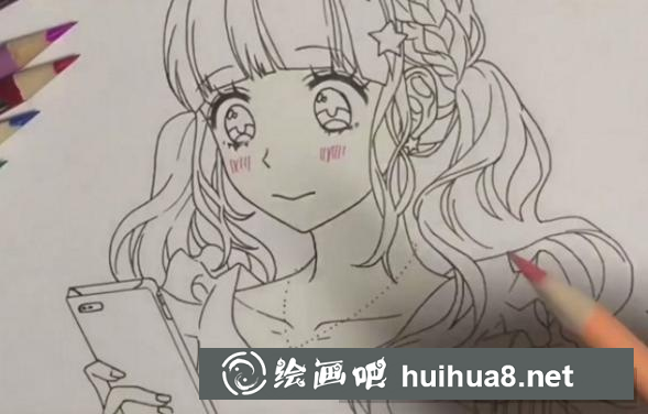 漫畫雙馬尾少女