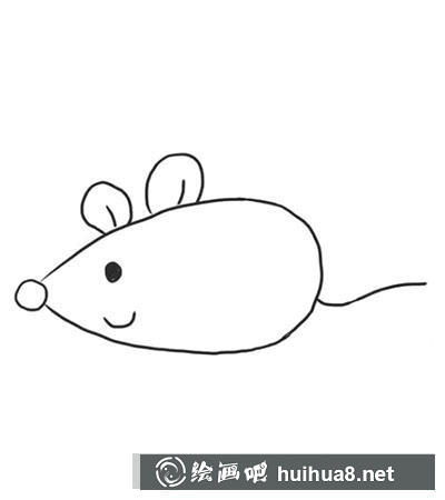 簡筆畫教程怎么畫老鼠 簡筆畫教程怎么畫老鼠