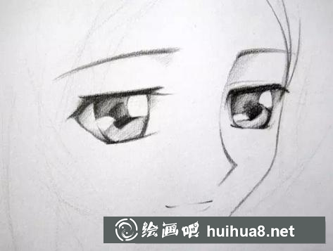 漫畫女生眼睛的畫法