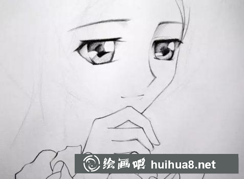 漫畫女生眼睛的畫法