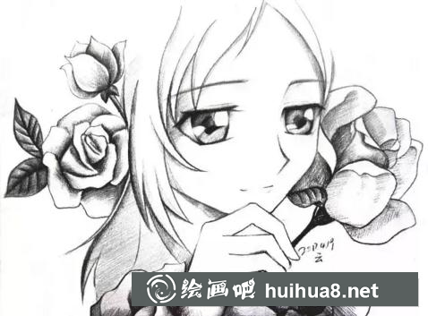 漫畫女生眼睛的畫法