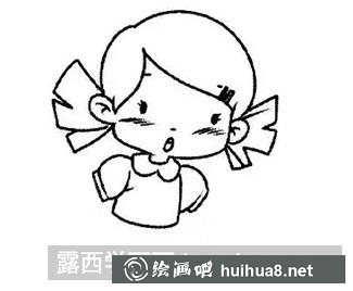 雙馬尾小女孩 雙馬尾小女孩