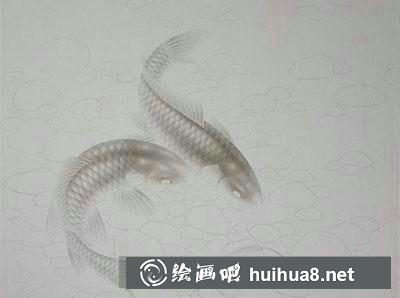 工筆畫(huà)教程怎么畫(huà)鯉魚(yú) 工筆畫(huà)教程怎么畫(huà)鯉魚(yú)