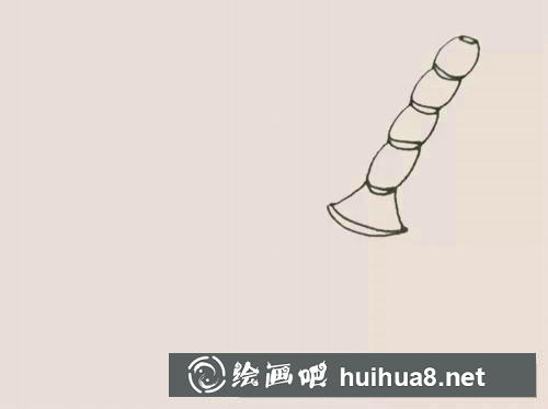掃把簡(jiǎn)筆畫過程
