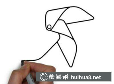 簡筆畫教程怎么畫風車