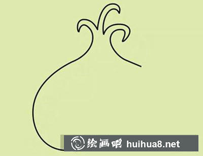 簡(jiǎn)筆畫(huà)教程怎么畫(huà)大蒜