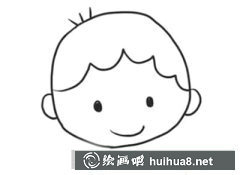 小男孩糖葫蘆簡筆畫教程